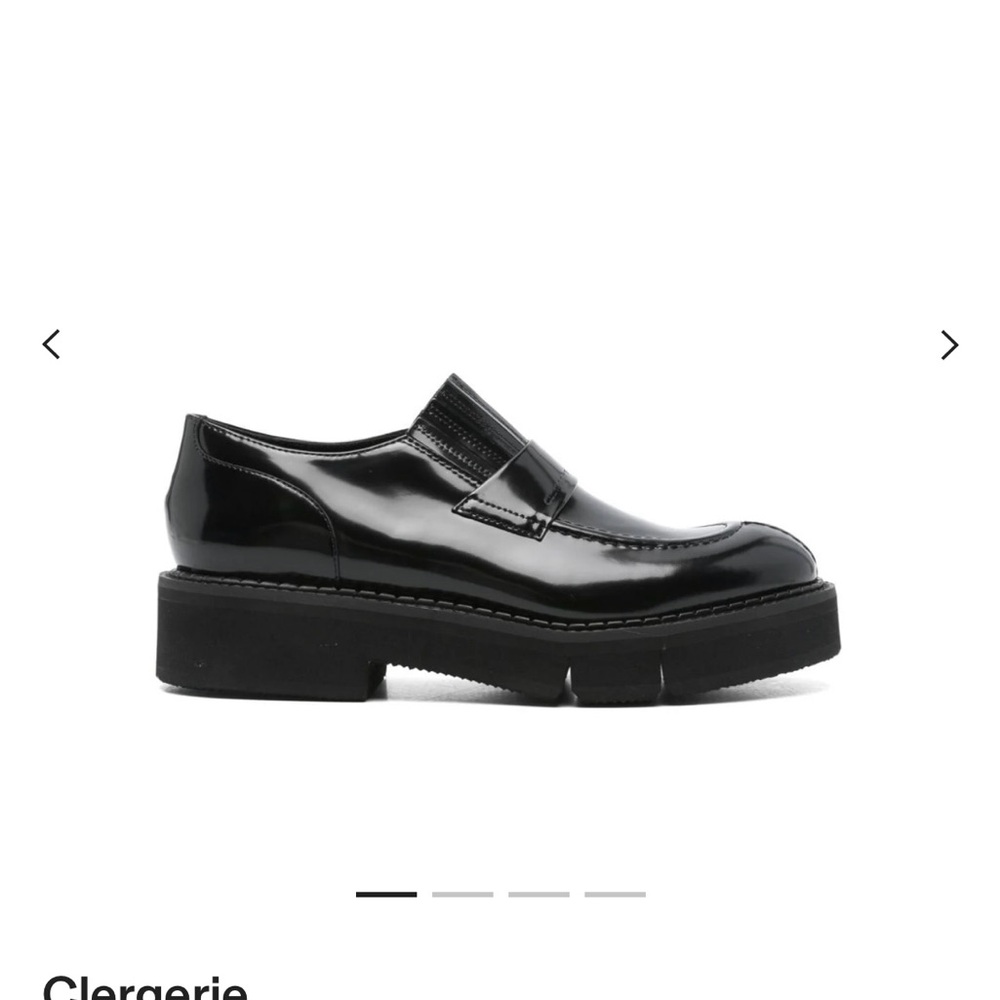 Robert Clergerie Black Loafers
